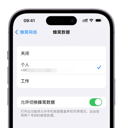 龙口苹果维修服务分享如何在iPhone上使用双卡 